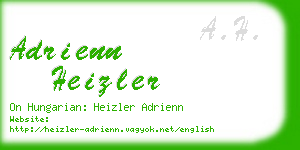 adrienn heizler business card